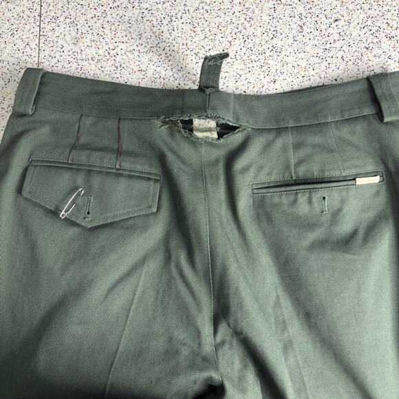 Aimé Leon Dore Officer Pant 'Kelp' Sample FW25WP007 32 Needs Repair Trouser Pant - Picture 4 of 8